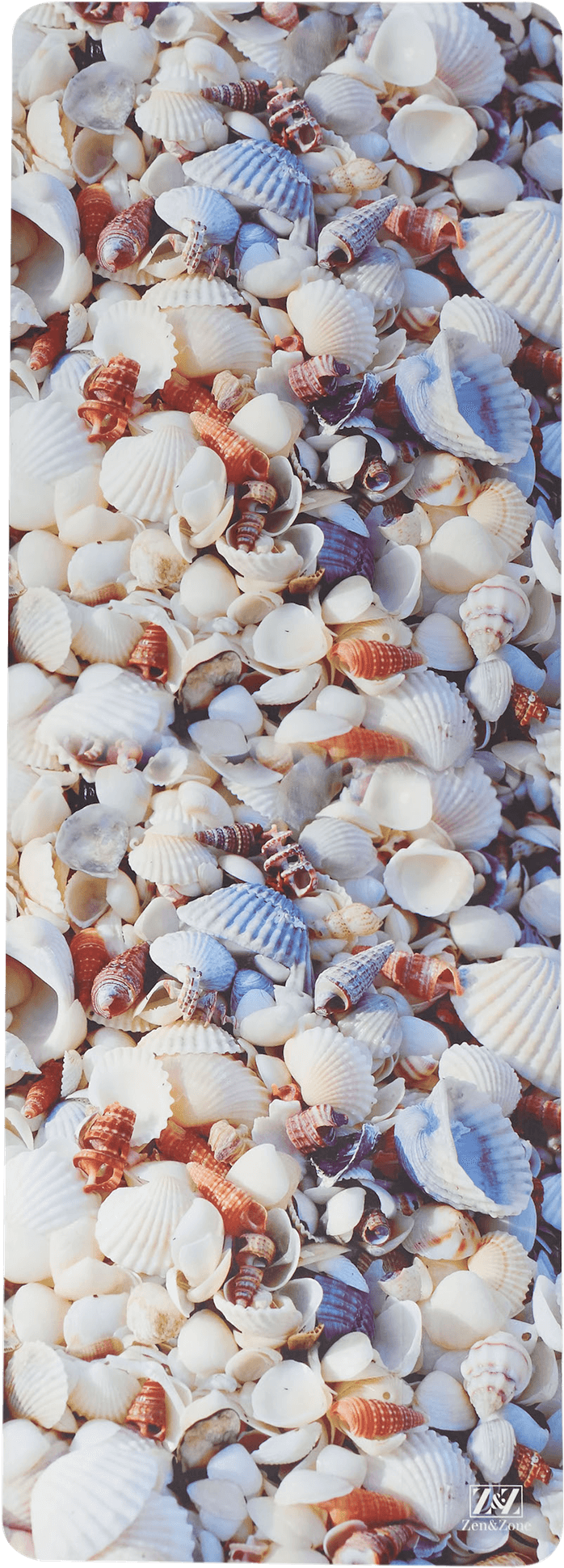 Zen & Zone Yoga Mat, Shells - Yoga Mat (2048x2048), Png Download