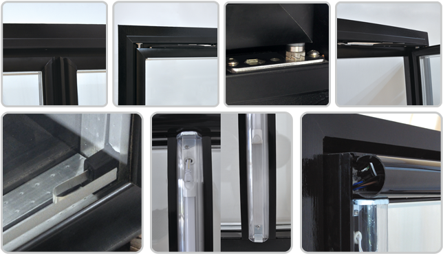 Sv F3079g1117 Genesis Glass Door For Freezer (650x380), Png Download