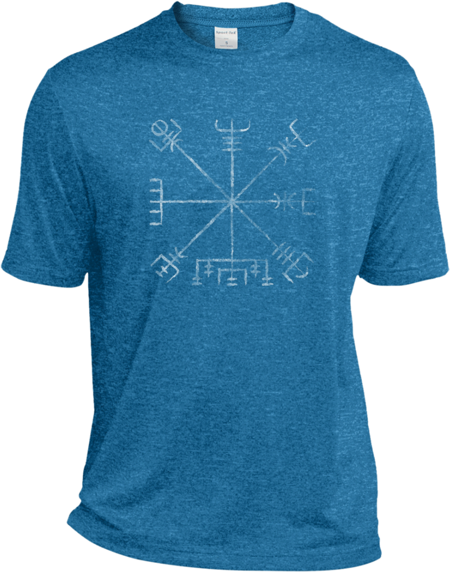 Sasquatch Kaleidoscope Heather Dri Fit Moisture Wicking - T-shirt (720x720), Png Download
