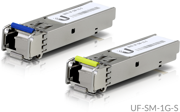 Uf Sm 1g S 2 - Ubiquiti U Fiber Sfp+ Single-mode Module 1g Bidi 2-pack (800x800), Png Download