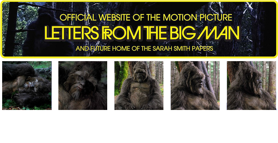 Sasquatch Movie - Letters From The Big Man (899x470), Png Download