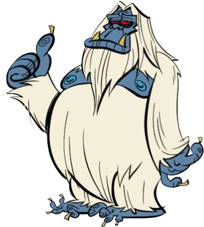 Bigfoot And Sasquatch Clipart Clip Art Library - Yeti Clipart (414x463), Png Download
