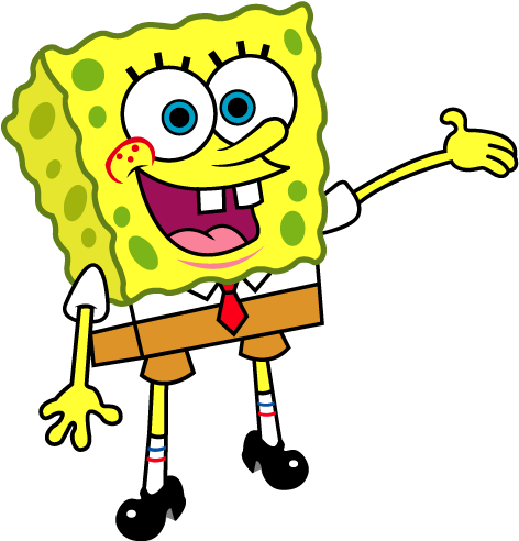 Pin By Crafty Annabelle On Sponge Bob Printables - Spongebob Clipart (481x500), Png Download