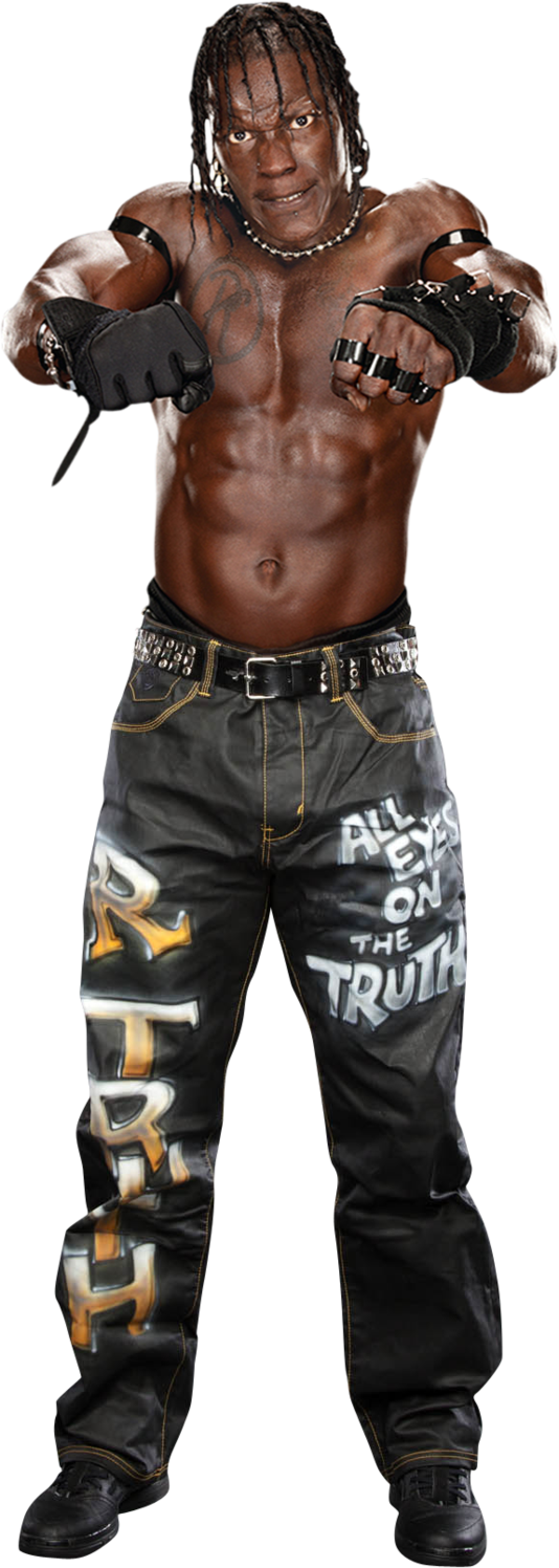R-truth Png Jeans - Wwe R Truth 2012 (534x1496), Png Download