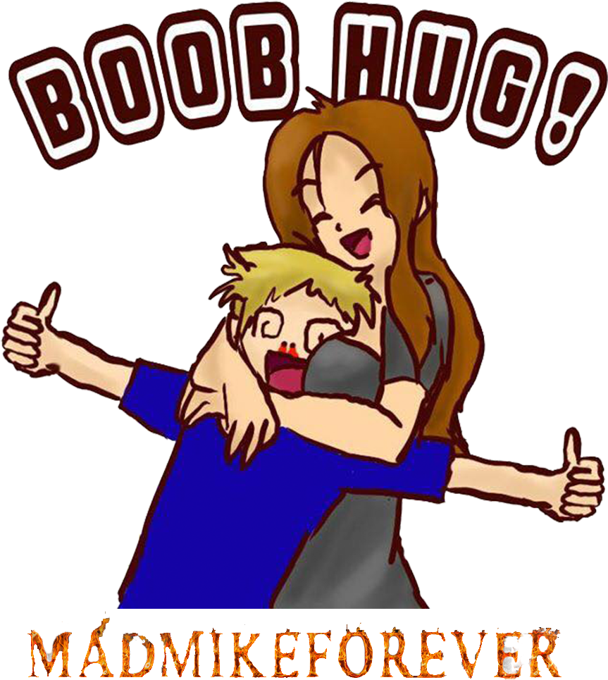 Boob Hug (871x1028), Png Download