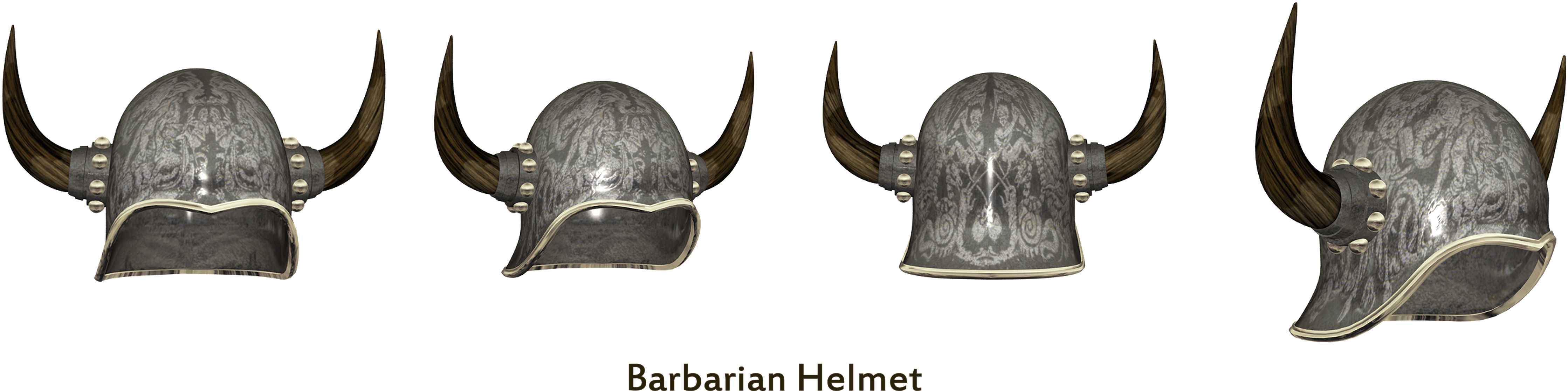 Barbarian Helmets Png Stock - Cuirass (4977x1314), Png Download