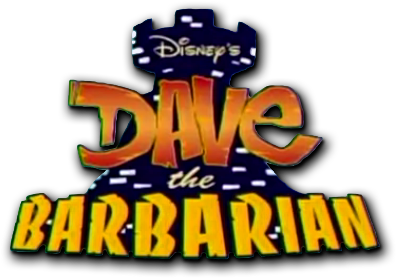Dave The Barbarian Logo - Toon Disney (885x639), Png Download