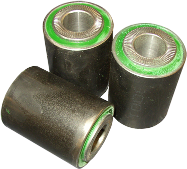 Doubleflanged 750sxl Bushings 70a Vibration Arm Bushings - Plastic Bush Bearing (400x360), Png Download