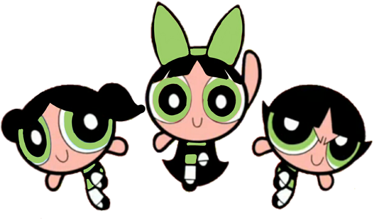 Powerpuff Girls Colored Buttercup - Dibujos De Las Chicas Superpoderosas Para Colorear (1385x756), Png Download