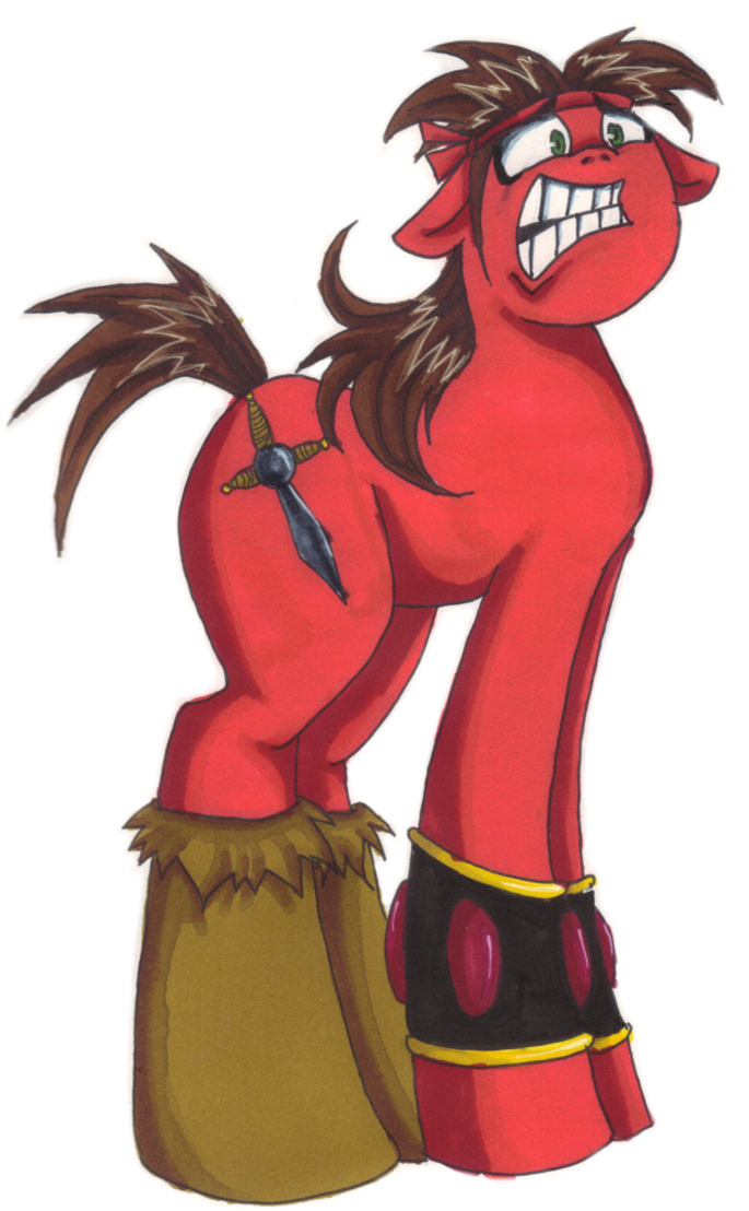 Pa-puruchi, Dave, Dave The Barbarian, Disney, Ponified, - Dave The Barbarian Pony (702x1139), Png Download
