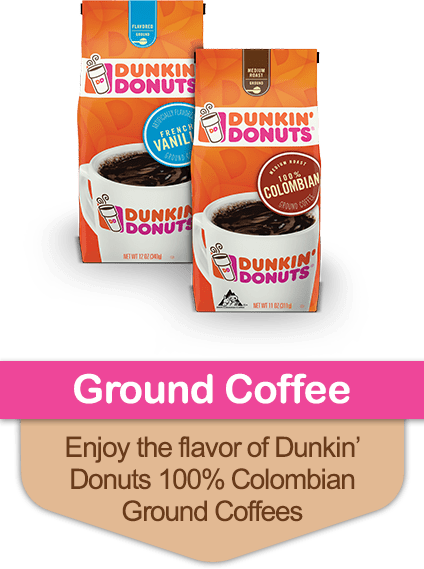Download Transparent Dunkin' Donuts Original Blend Medium Roast Ground ...