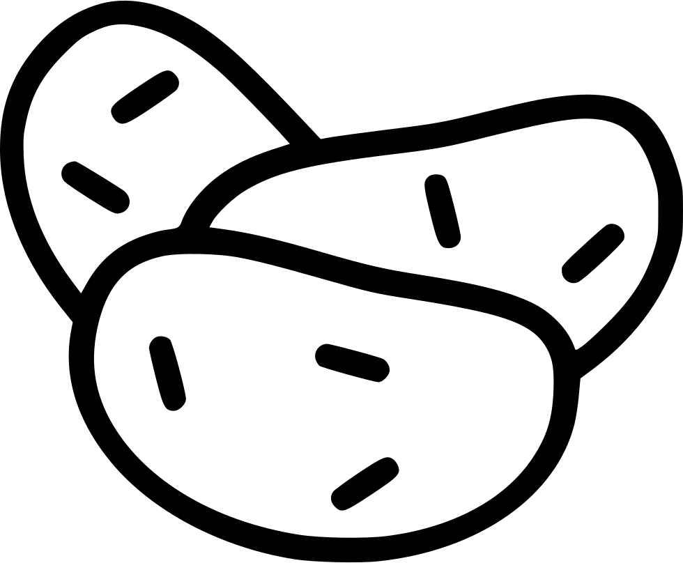 Png File - Potatoes Png Icon (980x808), Png Download