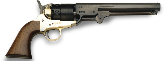 Traditions™ Offers A Wide Variety Of Black Powder Revolvers - Black Powder Old Guns Png (1024x221), Png Download