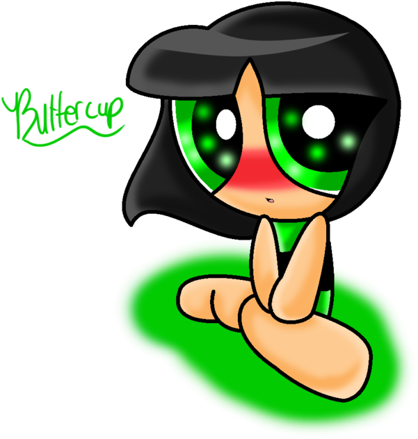 No Caption Provided No Caption Provided - Powerpuff Girls Cute Buttercup (1024x760), Png Download
