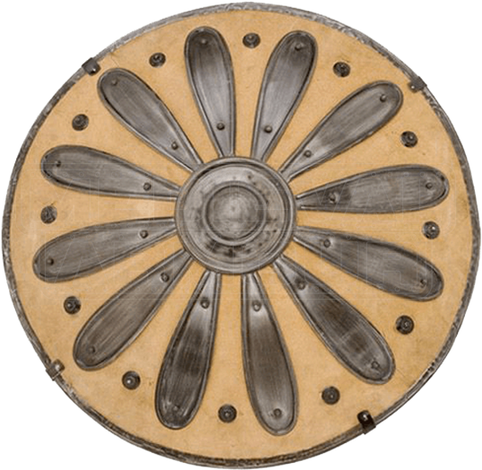 Conan The Barbarian Leather Round Shield By Marto - Shield (550x550), Png Download
