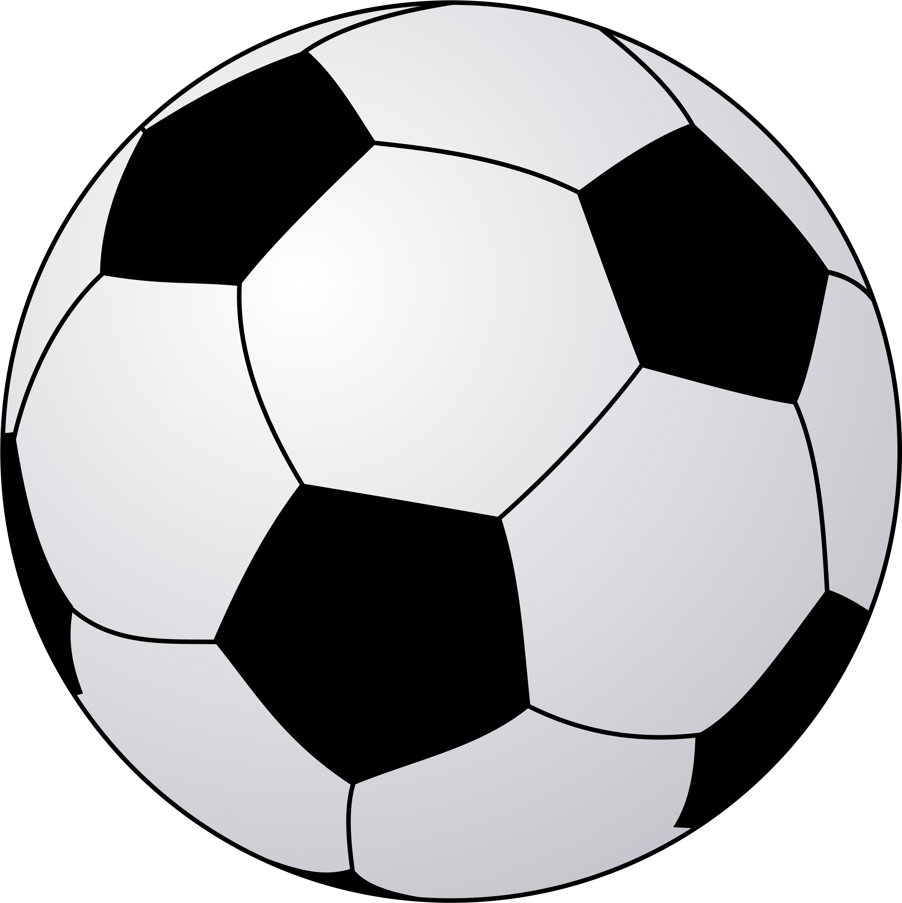 Bola - Colouring Page Of Ball (3500x3544), Png Download