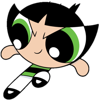 Power Puff Girls Z Buttercup Download - Power Puff Girl Bliss (483x404), Png Download