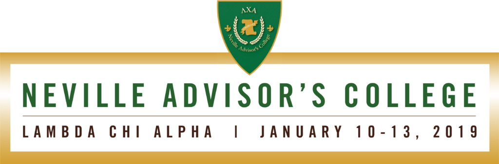 2019 Neville Advisor's College Details - Emblem (1024x337), Png Download