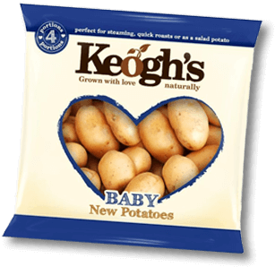Baby Potatoes - Keogh's Atlantic Sea Salt & Irish Cider Vinegar (352x454), Png Download