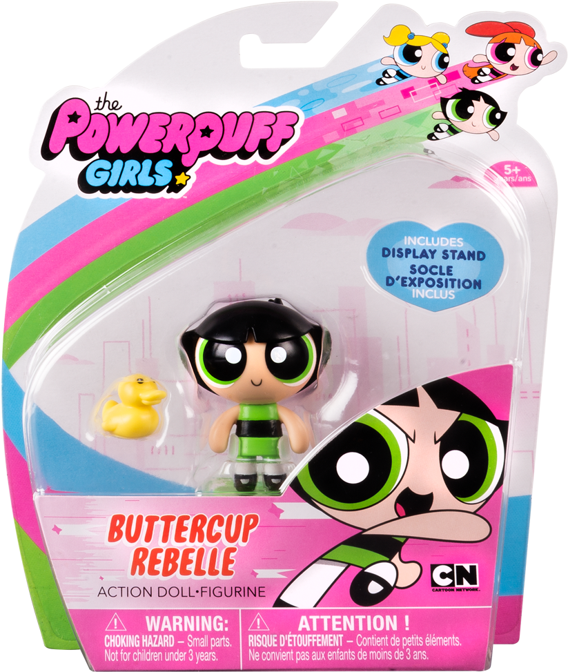 Powerpuff Girls Action Doll Buttercup Power Puff Png - Power Puff Girls 2-inch Blossom Belle (1014x1014), Png Download