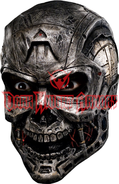 Mascaras De Halloween Terminator (637x637), Png Download