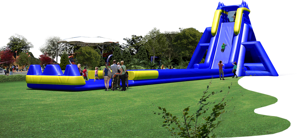 Whoa Studios Obstacle Course - Water (998x463), Png Download
