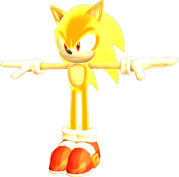 Download Zip Archive - Smash Bros Sonic Models (750x650), Png Download