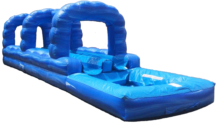 This Combo Water Slide Will Blow Your Mind This Unit - Blue Crush Slip N Slide (780x465), Png Download