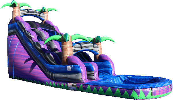Purple Crush Waterslide - Purple Crush Water Slide (600x347), Png Download