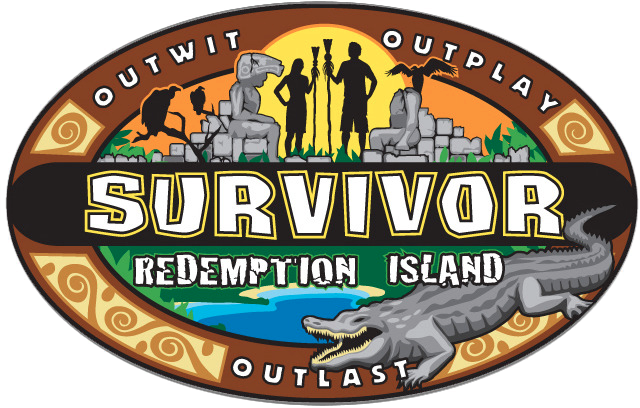 File - Redemptionislandlogo - Survivor San Juan Del Sur Logo (640x408), Png Download