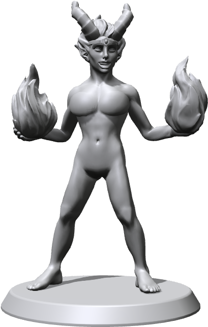 Yust Because I Can Make A Nude Succubus - Hero Forge Naked Figure (1858x995), Png Download