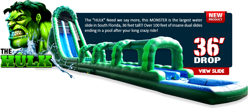 Price List - Hulk Bounce House (816x356), Png Download