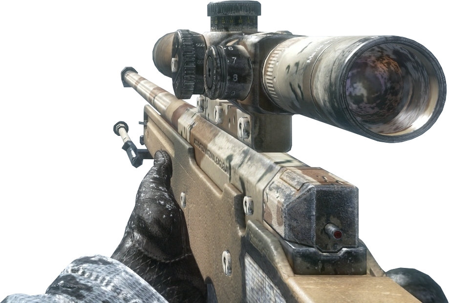 Source - - Call Of Duty L96a1 (919x622), Png Download