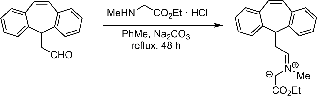 Azomethine Ylide From Condensation - Azomethine Ylide (1325x415), Png Download