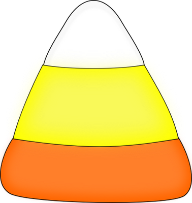 Candy Corn Png - Candy Corn Svg Free (378x400), Png Download