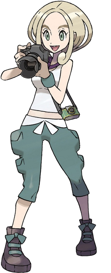Viola - Pokemon Bug Type Trainer (463x950), Png Download