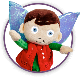 Irish Fairy Door Company - Fairy Friend Plush Jo-jo (356x359), Png Download