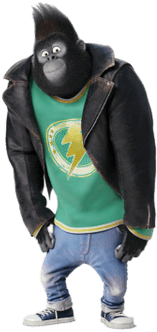 Johnny Sing - Sing Movie Characters Png (400x400), Png Download