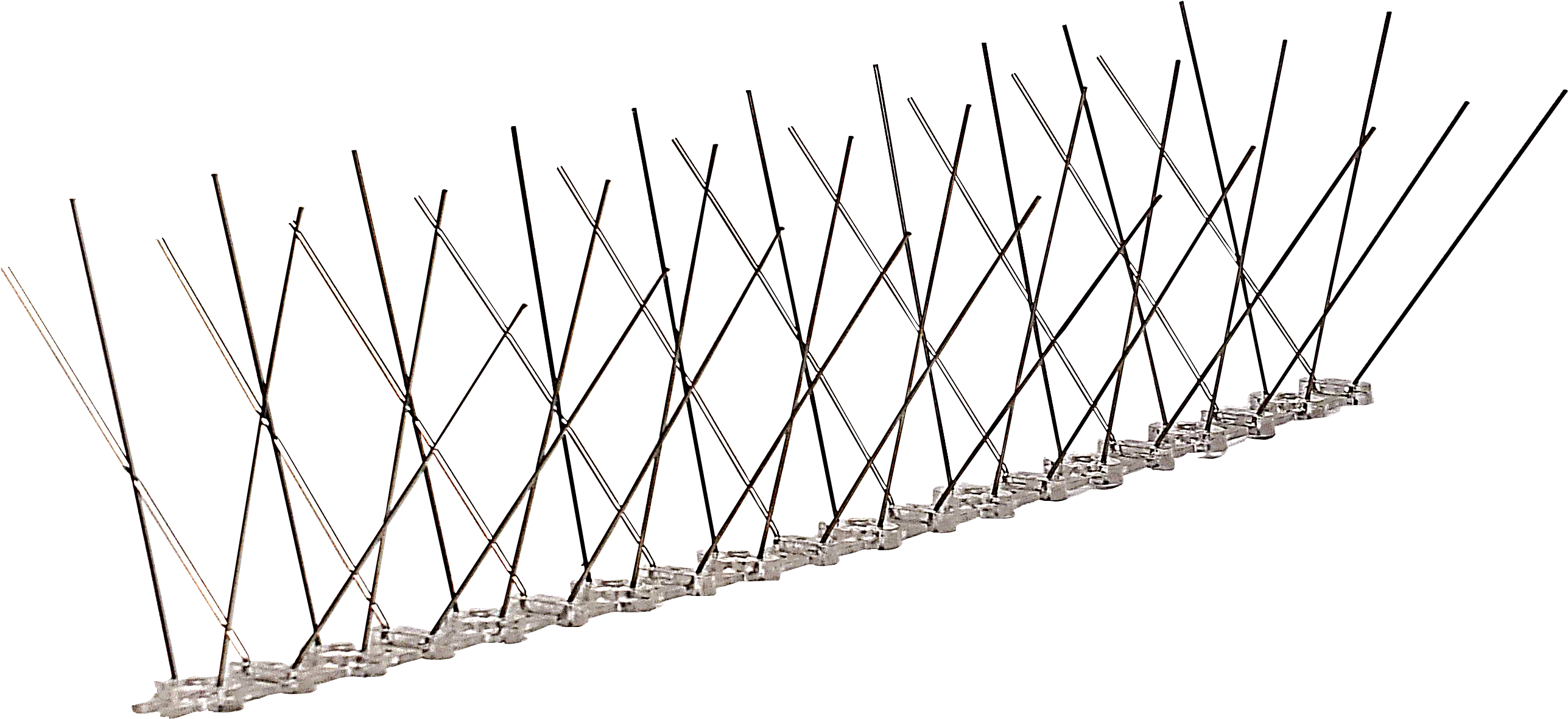 Pestrol Bird Spikes - California (2645x1275), Png Download