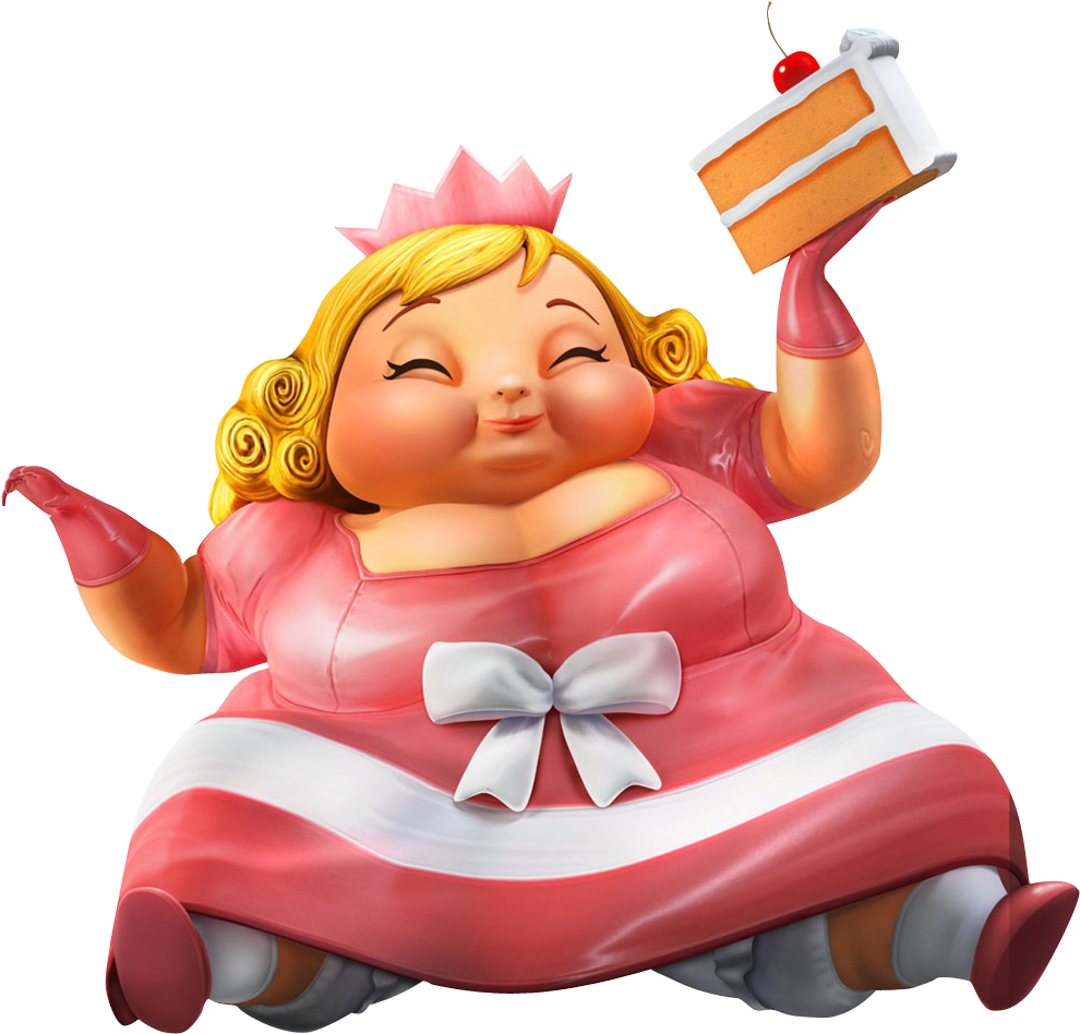 Playstation All Stars Battle Royale Fat Princess By - Playstation All-stars Battle Royale Playstation Vita (1000x980), Png Download