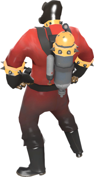 Tf2 Pyro Boots (300x565), Png Download