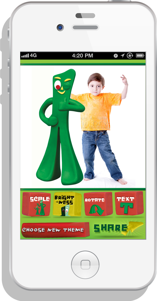 Gumby ' - Gumby: The 80's - Volume 3 (520x1000), Png Download