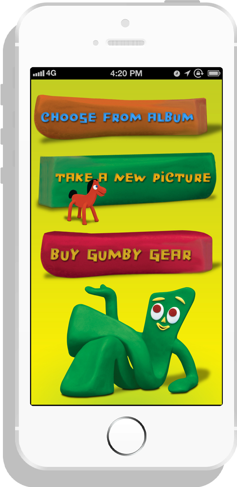 Gumby 'n Me Gumby ' - Gumby (487x1000), Png Download