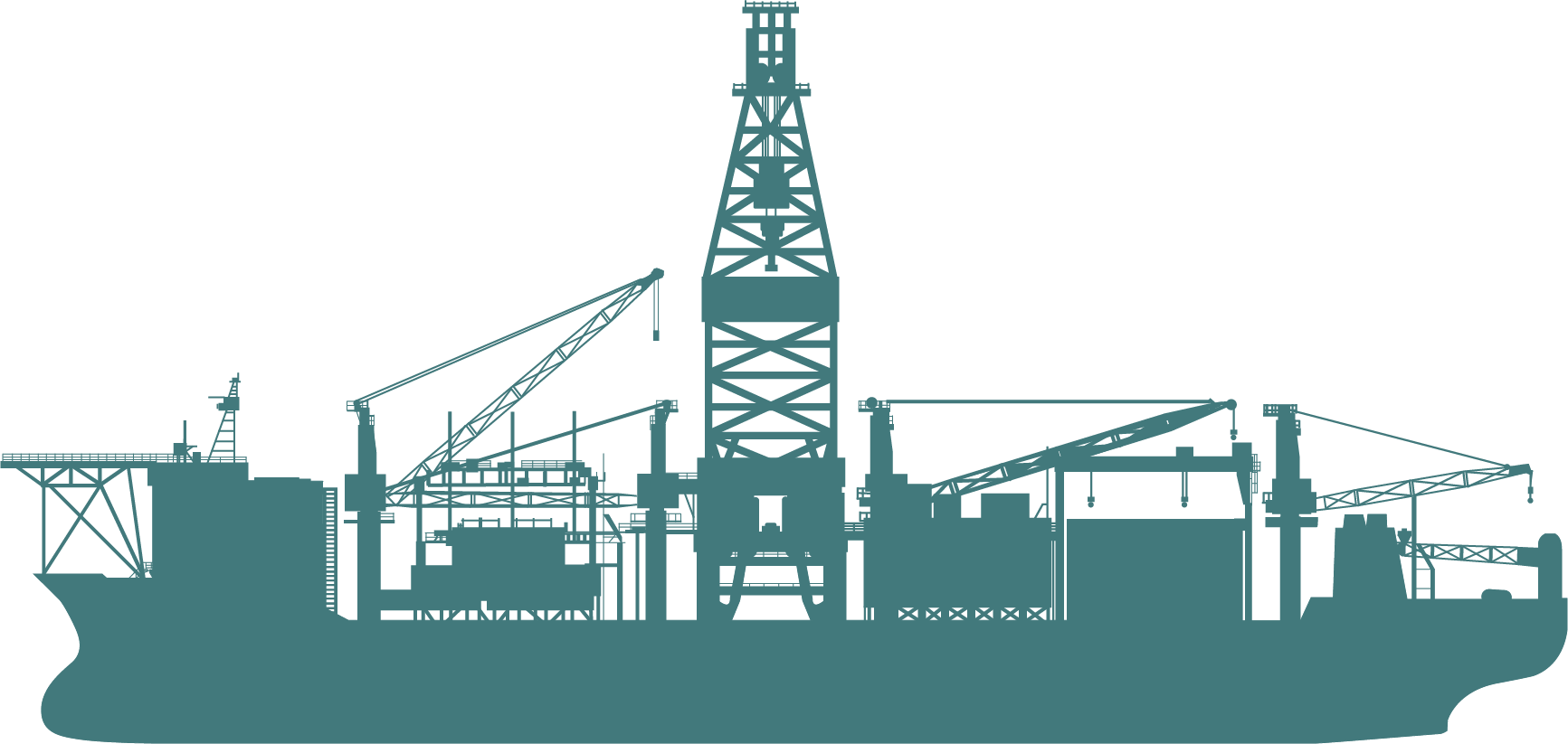 Deepwater Challenges Deepwater Challenges - Perforacion En Aguas Profundas (1733x823), Png Download