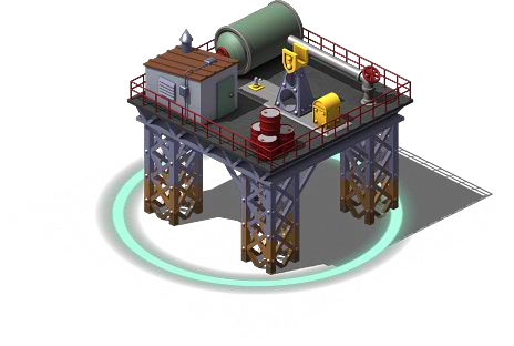 The Oil Rig - Machine Tool (464x312), Png Download
