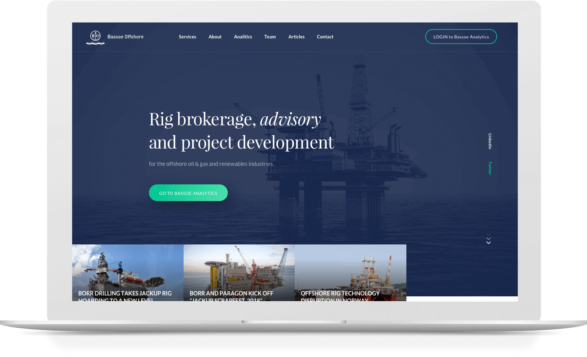 Bassoe - Petroleum Industry (2002x1218), Png Download