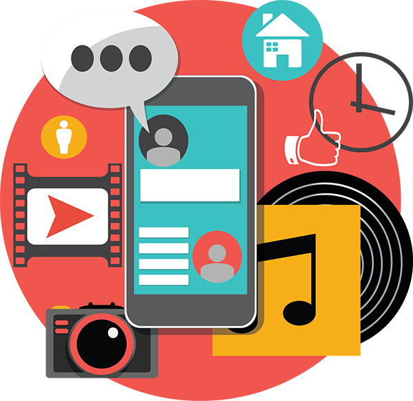 Mobile Apps Icon Png (600x583), Png Download