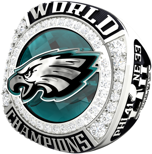 Fan Ring1 Phe017-alt1 - Cost Of Eagles Super Bowl Rings (620x620), Png Download