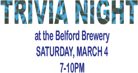 Trivia Night At The Belford Brewery - Calligraphy (460x261), Png Download