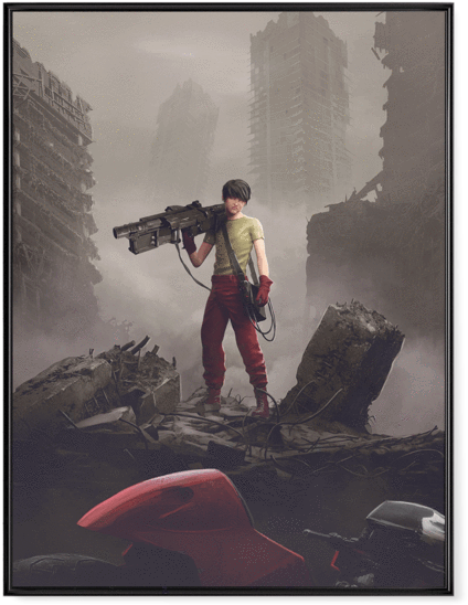 Akira Kaneda - Poster - Shotaro Kaneda (600x600), Png Download